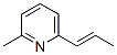 Pyridine, 2-methyl-6-(1-propenyl)- (9CI) CAS#: 102877-44-1