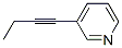 Pyridine, 3-(1-butynyl)- (9CI) CAS#: 219480-92-9