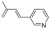 Pyridine, 3-(3-methyl-1,3-butadienyl)-, (E)- (9CI) CAS#: 106536-26-9