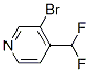 Pyridine, 3-bromo-4-(difluoromethyl)- (9CI) CAS#: 114468-05-2