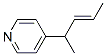 Pyridine, 4-(1-methyl-2-butenyl)- (9CI) CAS#: 100190-72-5