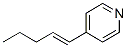 Pyridine, 4-(1-pentenyl)- (9CI) CAS#: 203318-35-8