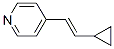 Pyridine, 4-(2-cyclopropylethenyl)- (9CI) CAS#: 203318-34-7