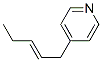 Pyridine, 4-(2-pentenyl)- (9CI) CAS#: 100190-73-6