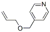 Pyridine, 4-[(2-propenyloxy)methyl]- (9CI) CAS#: 102547-80-8