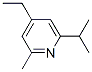 Pyridine, 4-ethyl-2-methyl-6-(1-methylethyl)- (9CI) CAS#: 104223-97-4