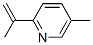 Pyridine, 5-methyl-2-(1-methylethenyl)- (9CI) CAS#: 102879-27-6