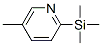 Pyridine, 5-methyl-2-(trimethylsilyl)- (9CI) CAS#: 13737-09-2