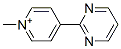 Pyridinium, 1-methyl-4-(2-pyrimidinyl)- (9CI) CAS#: 111863-71-9