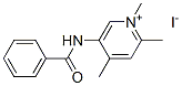 Pyridinium, 5-benzamido-1,2,4-trimethyl-, iodide CAS#: 1027-19-6