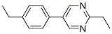 Pyrimidine, 2-ethyl-5-(4-ethylphenyl)- (9CI) CAS#: 208709-64-2