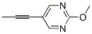Pyrimidine, 2-methoxy-5-(1-propynyl)- (9CI) CAS#: 101803-07-0