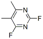Pyrimidine, 2,4-difluoro-5,6-dimethyl- (8CI) CAS#: 18260-62-3