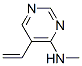 Pyrimidine, 4-(methylamino)-5-vinyl- (8CI) CAS#: 23956-20-9