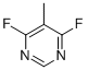 Pyrimidine, 4,6-difluoro-5-methyl- (8CI) CAS#: 18260-64-5