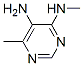 Pyrimidine, 5-amino-4-methyl-6-(methylamino)- (8CI) CAS#: 14675-45-7