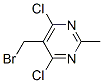 Pyrimidine, 5-(bromomethyl)-4,6-dichloro-2-methyl- CAS#: 1780-34-3