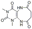 Pyrimido[4,5-b][1,4]diazocine-2,4,6,9(1H,3H)-tetrone,  5,7,8,10-tetrahydro-1,3-dimethyl- CAS#: 109458-61-9
