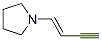 Pyrrolidine, 1-(1-buten-3-ynyl)- (8CI,9CI) CAS#: 19352-85-3
