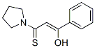 Pyrrolidine,  1-(3-hydroxy-3-phenyl-1-thioxo-2-propenyl)-  (9CI) CAS#: 13636-72-1