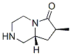 Pyrrolo[1,2-a]pyrazin-6(2H)-one, hexahydro-7-methyl-, (7R,8aS)-rel- (9CI) CAS#: 272786-82-0