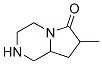 Pyrrolo[1,2-a]pyrazin-6(2H)-one, hexahydro-7-methyl- (9CI) CAS#: 200418-23-1