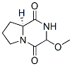 Pyrrolo[1,2-a]pyrazine-1,4-dione, hexahydro-3-methoxy-, (8aS)- (9CI) CAS#: 205875-06-5