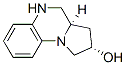 Pyrrolo[1,2-a]quinoxalin-2-ol, 1,2,3,3a,4,5-hexahydro-, (2S,3aR)- (9CI) CAS#: 214143-87-0