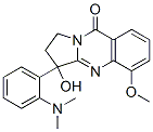 Pyrrolo[2,1-b]quinazolin-9(1H)-one,  3-[2-(dimethylamino)phenyl]-2,3-dihydro-3-hydroxy-5-methoxy- CAS#: 16688-21-4