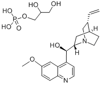 QUININE GLYCEROPHOSPHATE CAS#: 146-39-4