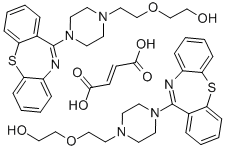 Quetiapine fumarate CAS#: 111974-72-2