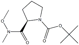 (R)-1-Boc-2-[Methoxy(Methyl)carbaMoyl]pyrrolidine CAS#: 288086-98-6