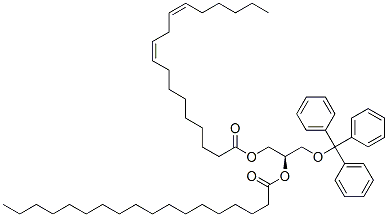 [R,(-)]-1-O-Linoleoyl-2-O-stearoyl-3-O-trityl-D-glycerol CAS#: 2518-19-6