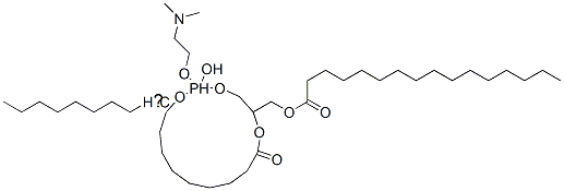 (R)-1-[[(hexadecanoyl)oxy]methyl]-4-hydroxy-8-methyl-3,5-dioxa-8-aza-4-phosphanon-1-yl oleate P-oxide CAS#: 1490-20-6