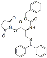 [(R)-2-[(2,5-Dioxo-1-pyrrolidinyl)oxy]-2-oxo-1-[(diphenylmethylthio)methyl]ethyl]carbamic acid benzyl ester CAS#: 22423-73-0