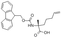 (R)-2-(9H-FLUOREN-9-YLMETHOXYCARBONYLAMINO)-2-METHYL-HEPT-6-ENOIC ACID CAS#: 288617-77-6