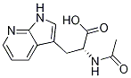 (R)-2-acetaMido-3-(1H-pyrrolo[2,3-b]pyridin-3-yl)propanoic acid CAS#: 211180-00-6