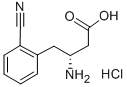 (R)-3-AMINO-4-(2-CYANOPHENYL)BUTANOIC ACID HYDROCHLORIDE CAS#: 269726-79-6