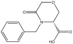 (R)-4-Benzyl-5-oxo-3-morpholinecarboxylic Acid CAS#: 106973-36-8