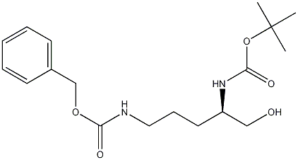 ((R)-4-tert-Butoxycarbonylamino-5-hydroxy-pentyl)-carbamic acid benzyl ester CAS#: 252940-36-6