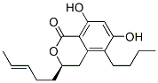 (R)-5-Butyl-3,4-dihydro-6,8-dihydroxy-3-[(E)-3-pentenyl]-1H-2-benzopyran-1-one CAS#: 29019-87-2