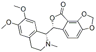 [R,(-)]-6-[(1R)-1,2,3,4-Tetrahydro-6,7-dimethoxy-2-methylisoquinolin-1-yl]furo[3,4-e]-1,3-benzodioxol-8(6H)-one CAS#: 21414-43-7