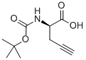 (R)-N-BOC-Propargylglycine CAS#: 63039-46-3