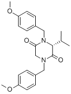 (R)-N,N'-Bis(p-methoxybenzyl)-3-isopropyl-piperazine-2,5-dione CAS#: 205517-34-6