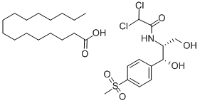 [R-(R*,R*)]-2-[(dichloroacetyl)amino]-3-hydroxy-3-[4-(methylsulphonyl)phenyl]propyl palmitate CAS#: 21478-01-3