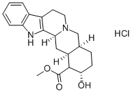 RAUWOLSCINE HYDROCHLORIDE CAS#: 6211-32-1
