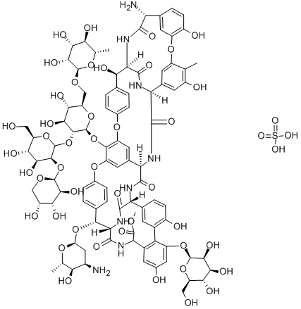 RISTOCETIN SULFATE SALT CAS#: 11140-99-1