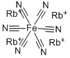 RUBIDIUM FERROCYANIDE CAS#: 14217-07-3