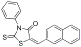 Rhodanine, 5-(2-naphthylmethylene)-3-phenyl- CAS#: 110050-44-7