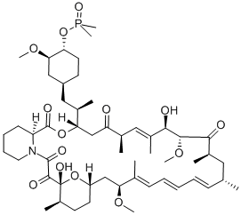 Ridaforolimus (Deforolimus, MK-8669) CAS#: 572924-54-0